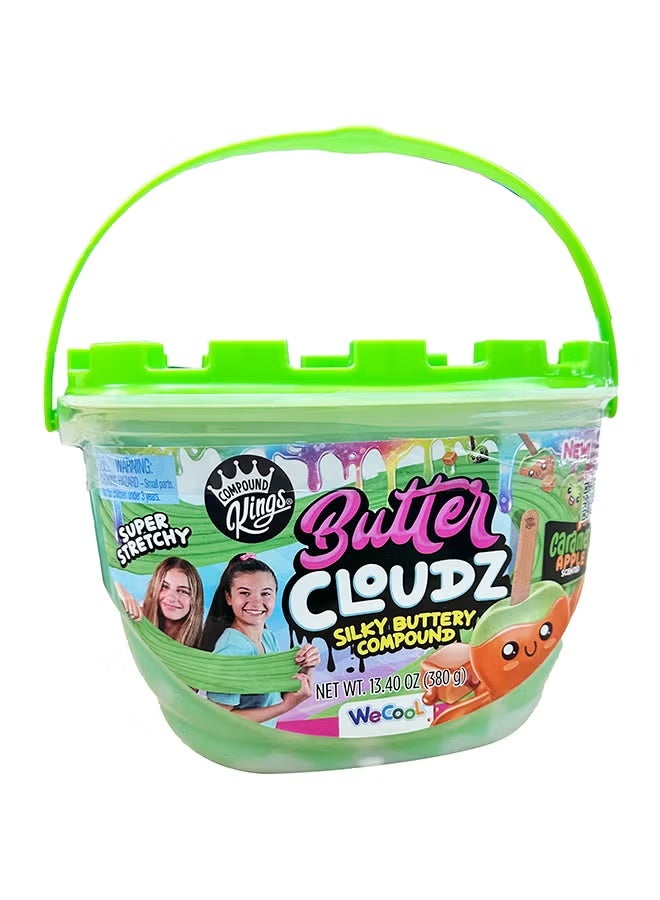 وي كول عجينة لعب Butter Cloudz فائقة النعومة والتمدد – برائحة التفاح بالكراميل – 380 جم - Image 1